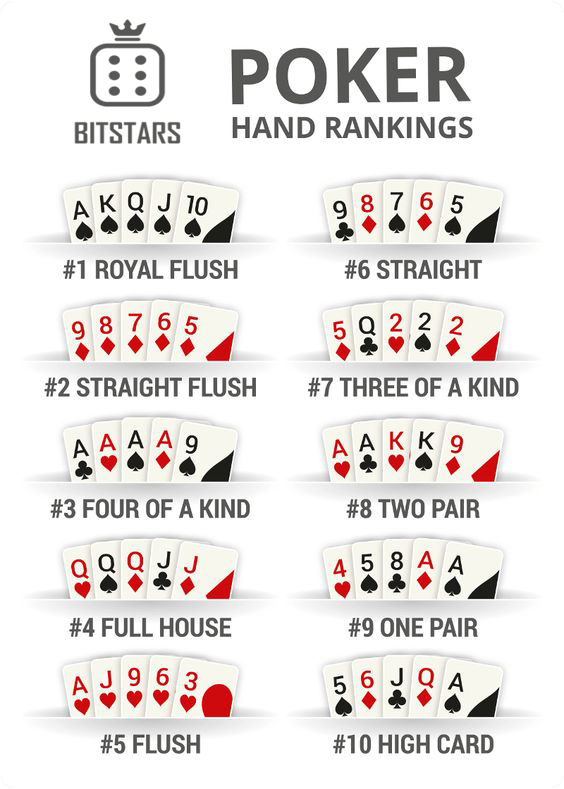 Flush Poker Hand